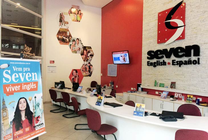 Franquia Seven English – Español - R$ 151 mil. Veja 5 fotos!